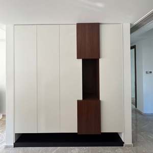 Mueble de Madera Maciza para Zapatos de Tamaño Personalizado para Sala de Estar, con Materiales de Protección Ambiental para Uso en el Hogar o Hotel - Product Image 5