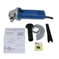 Meuleuse d'angle électrique à vitesse réglable de qualité industrielle avec moteur à balais, 220V, garantie 1 an