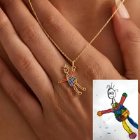 Collar de Acero Inoxidable de Lujo para Bebés y Niños, con Arte de Graffiti, Pintura a Color, Grabado Personalizado y Esmalte