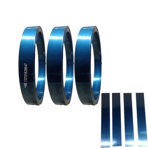 Tira de acero de resorte de persiana enrollable de China Ck75 <span class=keywords><strong>color</strong></span> azul tira de bobinas de acero de resorte de acero Cgood - Product Image 1