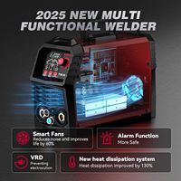 Soudeuse TIG ARCCAPTAIN TIG200P 200Amp DC 5.1HF/Lift/Pulse/Spot TIG Stick 110V/220V Double Tension Multi-Processe