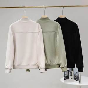 جاكيت طيار رجالي جديد من TAOP&ZA لخريف وشتاء 2025، تصميم عصري متعدد الاستخدامات بياقة عالية وسحاب وأكمام طويلة 8574 - Product Image 2