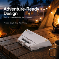 Batterie externe portable 27000mAh 99Wh, charge rapide Star Link Mini, haute capacité, sortie DC 87W, design à clipser, 1/4 pouce