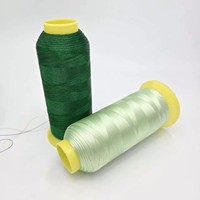 AUDIS Çevre Dostu %100 Polyester Filament Merserize Yüksek Dayanımlı Nakış İpliği 108D Makine Nakışı Tığ İşi Dikişi için