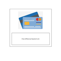 Lien de paiement pour la différence