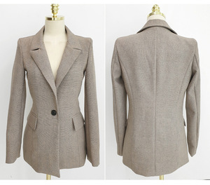 Vestido de otoño nuevo de estilo coreano, chaqueta, <span class=keywords><strong>chaleco</strong></span> de moda, pantalones profesionales para <span class=keywords><strong>mujer</strong></span>, conjunto de tres piezas - Product Image 5