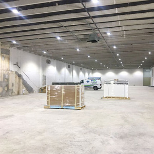 Lampe led industrielle pour garage, nouveau modèle dlc, éclairage d'urgence, 100w, 150w, 200w, pour grande baie, Garage - Product Image 3