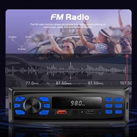 Lecteur MP3 pour voiture, radio FM multifonctionnelle, fonction musique, clé USB, Bluetooth, égaliseur, kit mains libres, commande centrale, autoradio