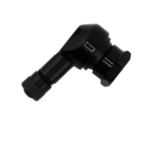 Coude de <span class=keywords><strong>Valve</strong></span> de pneu de roue de moto de machines de pièces de rechange de moto personnalisées de CNC avec 90 degrés - Product Image 2