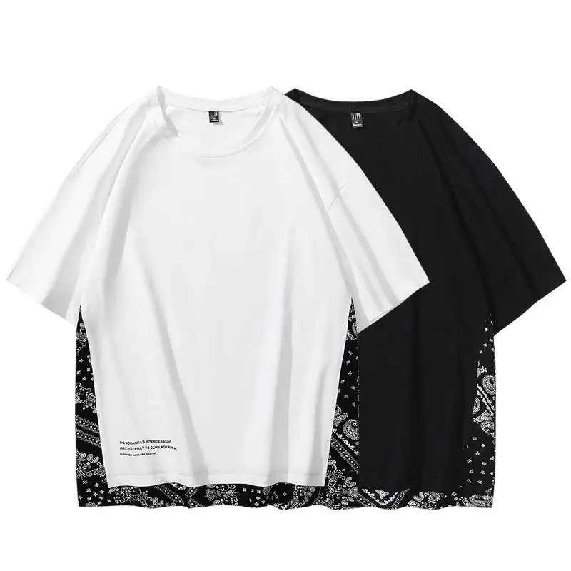 미스터 콩 디자이너 의류 유명 브랜드 tock 셔츠 남자 로고 맞춤 로고 무료 배송 의류 샘플 특대 티셔츠