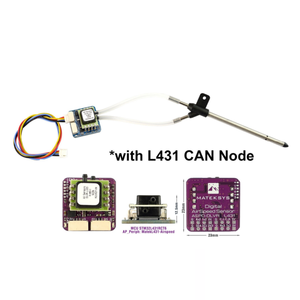 Sensor de Velocidad Aérea Digital Matek ASPD-DLVR Pitot Compatible con Pixhawk para Aviones RC de Ala Fija y Drones con Interfaz CAN Bus e I2C - Product Image 2