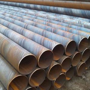 Tubo de Acero Redondo Soldado ERW ASTM A36 Q235B SS400, Tubería de Acero al Carbono Laminada en Caliente con Servicio de Corte - Product Image 6