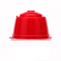 Capsules de paniers filtres à café réutilisables et écologiques pour Dolce Gusto Nouveau plastique réutilisable rechargeable compatible avec Dolce Gusto