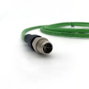 Svlec Industrial <span class=keywords><strong>Ethernet</strong></span> IP67 M12 Câble de connexion mâle RJ45 Cat. Câbles de communication droit mâle 6A - Product Image 2