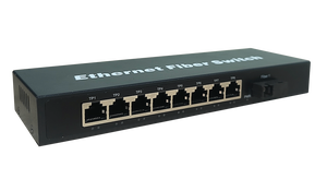 Convertidor de Medios de Fibra Óptica BIDI de 8 Puertos Gigabit, 10/100/1000m, SC Monofibra, 8 RJ45, 1 Fibra, en Oferta - Product Image 3