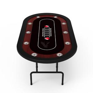 YH Bàn Chơi <span class=keywords><strong>Poker</strong></span> Texas Hold'em Tùy Chỉnh 10 Người Chơi Bàn Chơi <span class=keywords><strong>Poker</strong></span> Gấp Gọn - Product Image 3