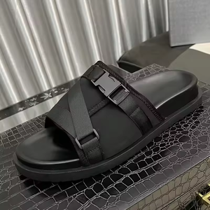 2025 New Designer Men's Shoes Luxury Leather Casual <b>Slippers</b> High quality Men's & Women's Sandals Outdoor Walking Style Shoes - Product Image 1