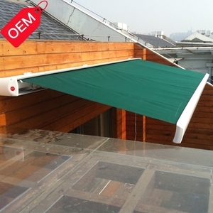 Greenawn-<span class=keywords><strong>toldo</strong></span> retráctil plegable e impermeable para exteriores, <span class=keywords><strong>toldo</strong></span> eléctrico automático con Control remoto, 3x3 DE aluminio - Product Image 1