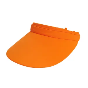 Personalizado algodão de boa qualidade clipe chapéu de pala de sol