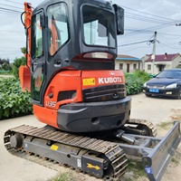 Livraison Gratuite Mini-Excavatrice KUBOTA U35 3,5 Tonnes 4 Tonnes 5 Tonnes 5,5 Tonnes, Excavatrices sur Chenilles, Moteur Kubota, Certifiées EPA CE, Excavatrice Agricole