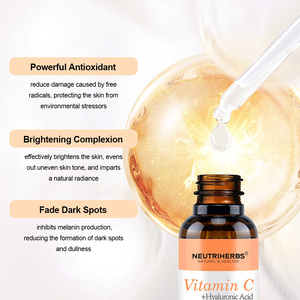 ニュートリハーブス プライベートラベル フェイスケア製品 ブライトニング ビタミンCセラム 女性用 - Product Image 5