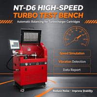 Banc d'essai de balancement VSR pour turbocompresseur avec simulation de film d'huile réel pour le service de turbocompresseurs de véhicules utilitaires et de tourisme