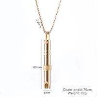 Collier respiratoire pour l'anxiété Souffle anti-anxiété en acier inoxydable pour femmes hommes bébé