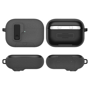 Funda Protectora Antigolpes para Apple <span class=keywords><strong>AirPods</strong></span> 4ª Gen, <span class=keywords><strong>Pro</strong></span> 3, <span class=keywords><strong>Pro</strong></span> 2, 1, para Mujeres y Hombres, Accesorios para Estuche de Carga de Auriculares con Llavero - Product Image 5