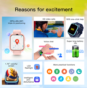 Blackview Z30 Kids <b>Smartwatch</b> 4G 800mAh 1.75 Inch SOS GPS LED Flashlight Children's Watch - Product Image 6