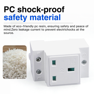 Faliang công nghiệp cung cấp điện phổ cắm ổ cắm <span class=keywords><strong>ac30</strong></span> 2/3 pin Din Rail Modular ổ cắm 10A/16A chống cháy cho các bệnh viện - Product Image 3