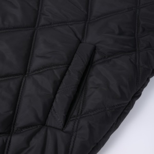 <span class=keywords><strong>Chaqueta</strong></span> Bomber Urbana para Otoño, Estilo Vintage, Acolchada, con Cuello en V, Cierre <span class=keywords><strong>de</strong></span> Cremallera, Revestimiento Ecológico, Impermeable y Resistente al Viento - Product Image 5