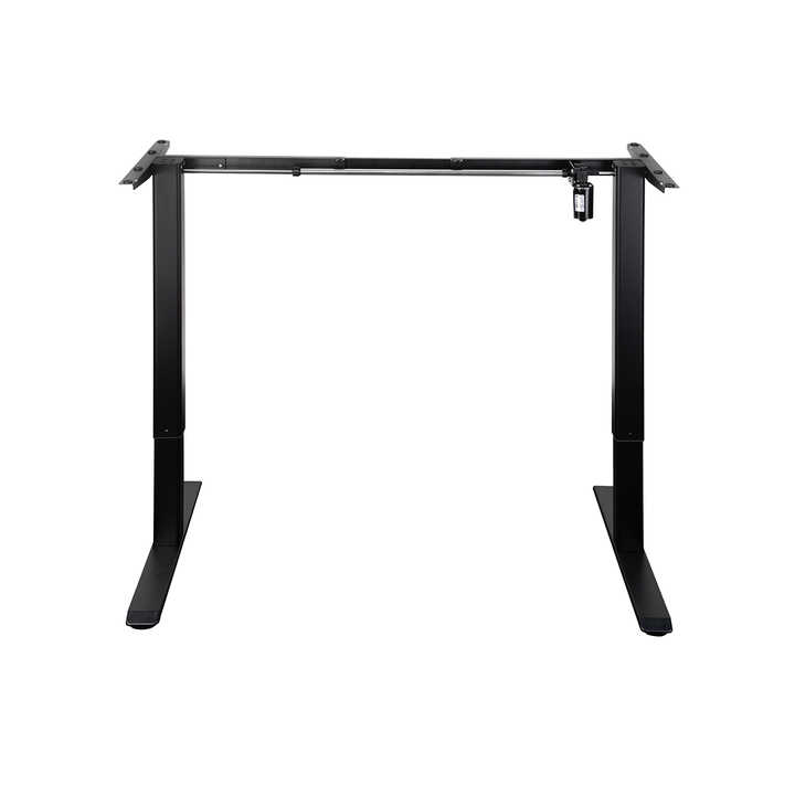 2024 Cheapest single motor economic height Adjustable Standing Desk Frame Sit stand Table with 3