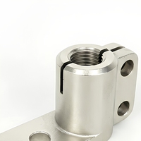Connecteur de borne de câblage à 2 trous en aluminium étamé, type boulon, pour la mise à la terre des transformateurs