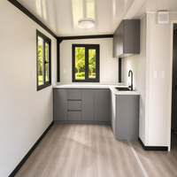 Maison conteneur extensible 20 pieds à double aile, pliable, design personnalisé, directement de l'usine, pour les acheteurs en gros mondiaux