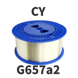 G657A2 Fiber AI USE 0.25mm Bare Fiber <b>Cable</b> G657A2 50.4KM Indoor <b>Outdoor</b> Use SM FTTH FTTB FTTX Network ISO9001 Certified Optical - Product Image 1