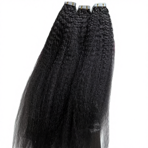 Extensiones de Cabello Humano Virgen Natural 100% con Cutícula Alineada, Ondulado, Ondulado Profundo, Liso Kinky, para Tejer - Product Image 3