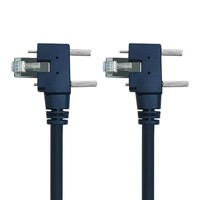Câble Ethernet Gigabit Catégorie 6A à double blindage et verrouillage pour Servo EtherCAT