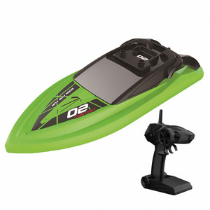 Bateaux télécommandés 2.4 GHz RC Ship Fast Racing pour enfants et adultes avec batterie rechargeable Alarme de batterie faible Récupération de chavirage - Product Image 4