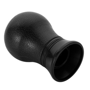 Pomo de palanca de cambios de cuero negro de 5/6 velocidades ergonómico para Toyota Corolla Yaris - Product Image 1