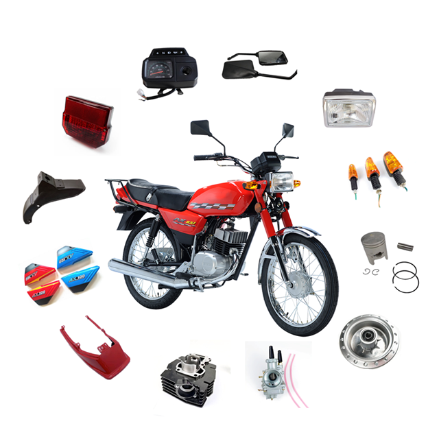 AX100 Motorcycle Engine Electronic Parts Full Plastic Body Fairing Kit for SUZUKI