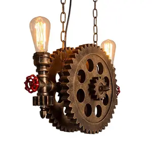 工业管吊灯传统高品质金属灯具吊灯创意金属吊灯