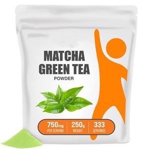 Matcha Teh Hijau Bubuk Instan Organik Label Pribadi Makanan Sehat Bubuk Teh Matcha Upacara - Product Image 5