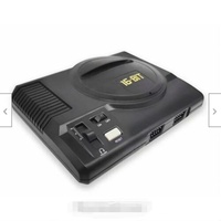 Console de jeu rétro Genesis 208 jeux pour téléviseur 16 bits MegaDrive, connexion filaire, prend en charge le multijoueur, comprend une manette CE ABS