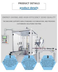 Machine de remplissage et de scellage rotative de haute précision pour capsules de café, <span class=keywords><strong>compatible</strong></span> avec les liquides et les poudres - Product Image 4