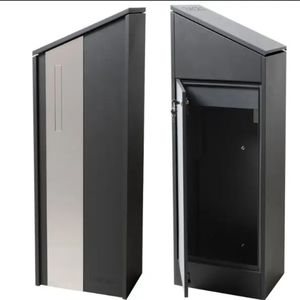 Buzón de jardín de metal moderno de alta calidad, <span class=keywords><strong>venta</strong></span> directa del fabricante, diseño único, gran capacidad, alta seguridad para uso <span class=keywords><strong>en</strong></span> exteriores - Product Image 2