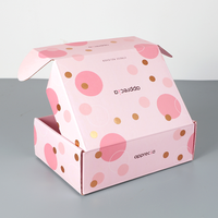Boîte d'expédition mensuelle personnalisée pour emballages de beauté féminins, avec logo sur mesure, en papier blanc, pour maquillage et cosmétiques, par une start-up féminine