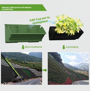 Classico C53 casa verde di plastica verticale giardino fioriera fioriera <span class=keywords><strong>da</strong></span> <span class=keywords><strong>balcone</strong></span> a parete fioriera porta tascabile <span class=keywords><strong>per</strong></span> <span class=keywords><strong>fiori</strong></span> urbani - Product Image 6