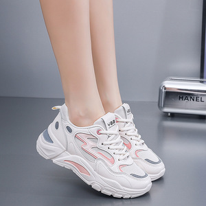 Chaussures de course légères et sportives pour femmes, inspirées du basketball, chaussures de marche décontractées avec semelle souple pour les saisons d'automne et d'hiver - Product Image 5
