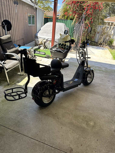 Scooter de <span class=keywords><strong>golf</strong></span> Loyal 2000W en aluminium, trottinette électrique à pneus larges, support de sac de <span class=keywords><strong>golf</strong></span>, 50 km/h, chariot de <span class=keywords><strong>golf</strong></span> - Product Image 5