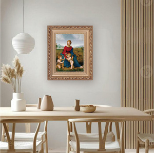 Peintures de personnages classiques célèbres, portrait de mère et d'enfant, peinture à l'huile sur toile - Product Image 1